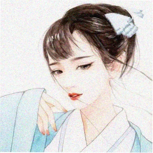观众云岚的头像，浅黄色背景上的花房轮廓插画