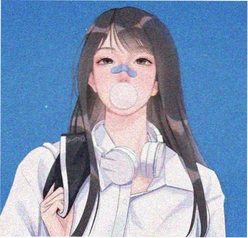 观众南栀的头像，明黄背景上的日历标注插画